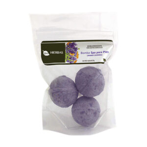 Bombas spa de lavanda y caléndula