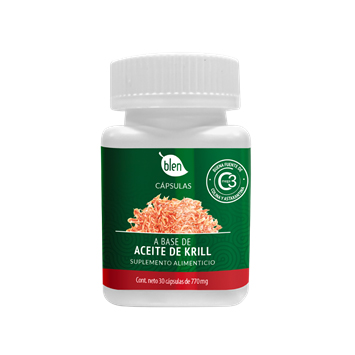 Cápsulas de aceite de krill