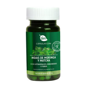 Cápsulas de moringa y matcha