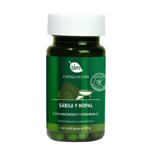 Cápsulas de sábila y nopal