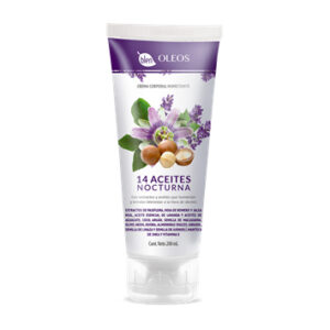 Crema nocturna de 14 aceites